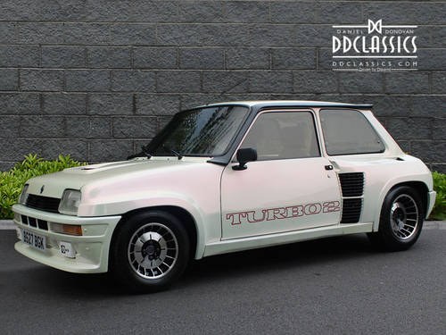 1984 Renault 5 Turbo 2 LHD VENDUTO