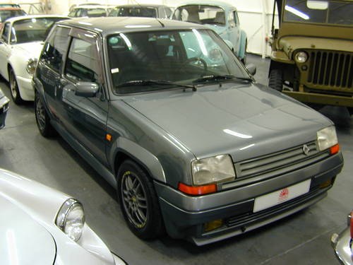 1990 RENAULT 5 GT 1.4 TURBO - LHD - TIME WARP CAR!  In vendita