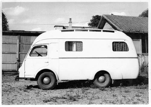 Renault 1000kg Type R2065 1953, campervan by DIGUE For Sale by Auction