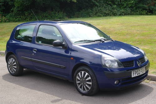 2002 Renault Clio Expression..  16v 1.1 Petrol.. Bargain To Clear SOLD