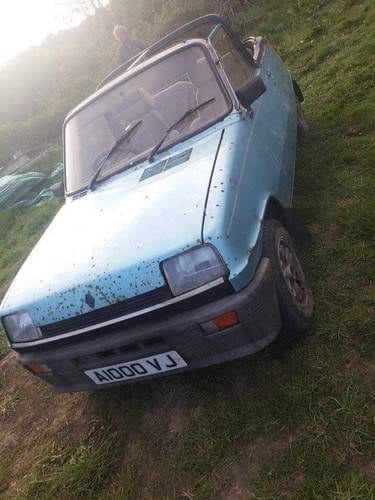 1983 Renault 5 TX Convertible For Sale
