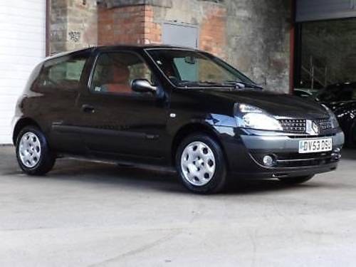 2003 Renault Clio 1.2 16v Extreme 2 3DR SOLD