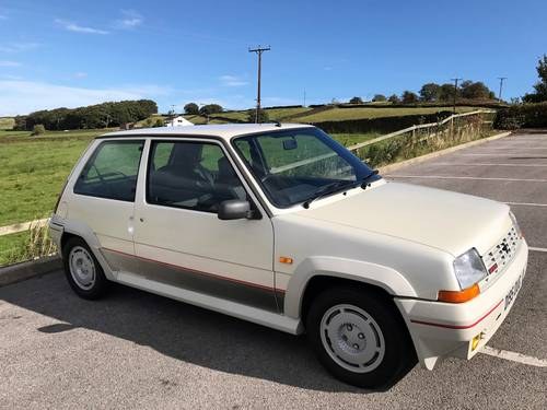 1986 Renault 5 GT Turbo 32,897 miles SOLD!!! More