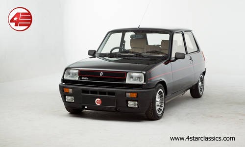 1983 Renault 5 Gordini Turbo /// Just 53k miles from new In vendita