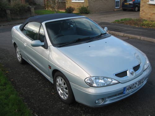 2001 Lovely and Reliable 2002 Renault Megane Cabriolet SOLD