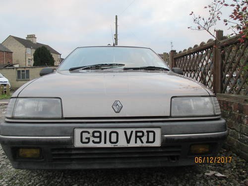1989 Renault 19 TSE for sale with 11 Month MOT SOLD