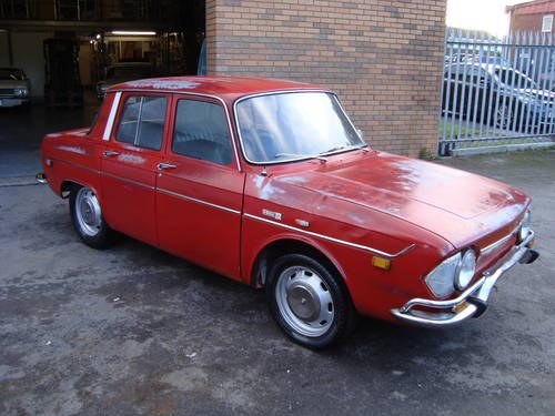RENAULT 10 1.1 4DR LHD US IMPORT (1971) RED EXC PATINA! SOLD
