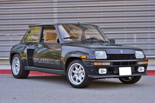 1983 Renault R5 Turbo 2 In vendita