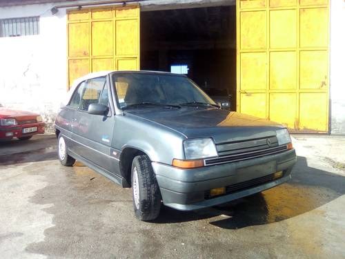 1990 Renault 5 EBS Cabrio. In vendita