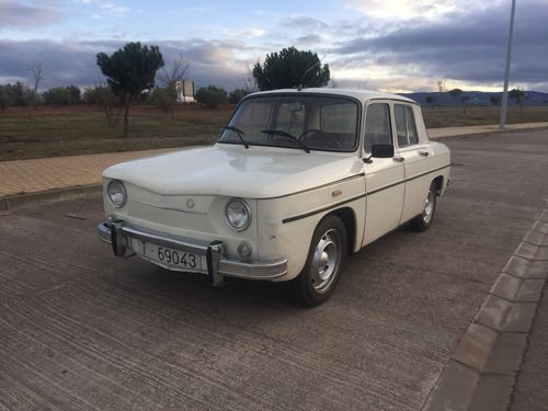 Renault 8 1969 Now fully UK registered In vendita