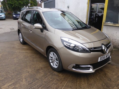 2016 Renault Grand Scenic Dynamique Nav dCi 110 SOLD