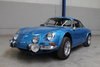 RENAULT ALPINE A110 1300S, 1974 (Gordini engine) For Sale by Auction
