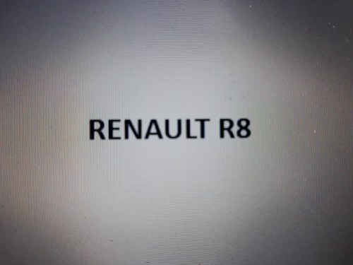 1973 Renault R8 w/ engine 1.4L from Renault R12TS. In vendita