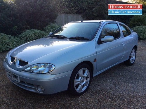 2002 Renault Megane Privilege - 49,500 Miles - Sale 28/29th For Sale by Auction