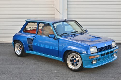 1981 RENAULT 5 TURBO I - very Rare low 21k miles Blue $145k For Sale