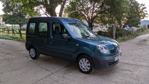 2008 Renault Kangoo Authentique "Chairman" 1.1 petrol manual. Gow SOLD