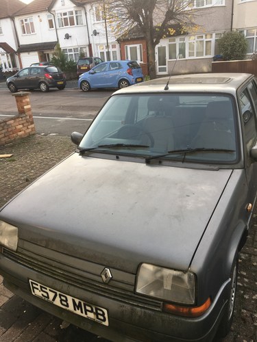 1988 Renault 5 GTX - Great Restoration Project, Price Reduced SOLD