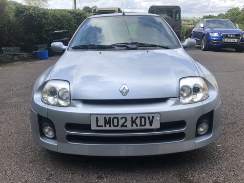 2002 Renault Clio Sport V6 24v No. 389 -5/10/2021 For Sale by Auction