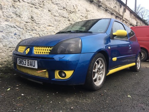 2003 Clio 172 cup sport low miles low owners In vendita