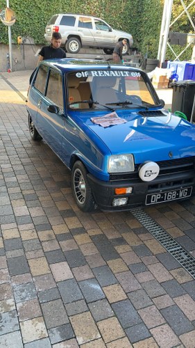 1982 Renault 5 alpine turbo perfect condition Till salu