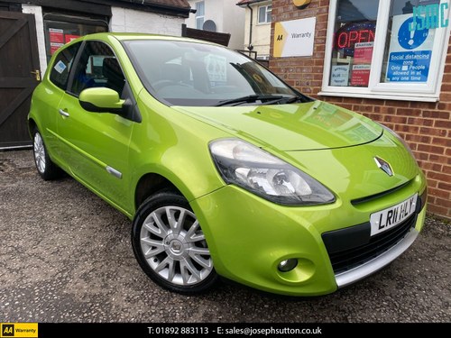 2011 Renault Clio 1.2 Dynamique TomTom 3dr For Sale