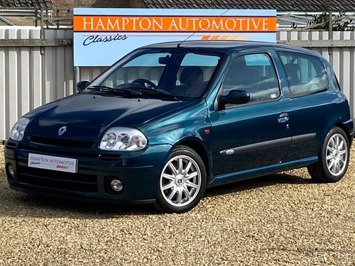 2001 RENAULTSPORT CLIO 172 EXCLUSIVE ONLY 35000 MILES! SOLD