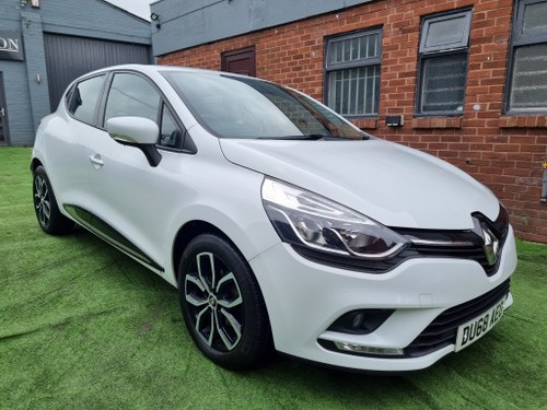 2018 RENAULT CLIO 0.9 PLAY TCE 5DR WHITE SOLD