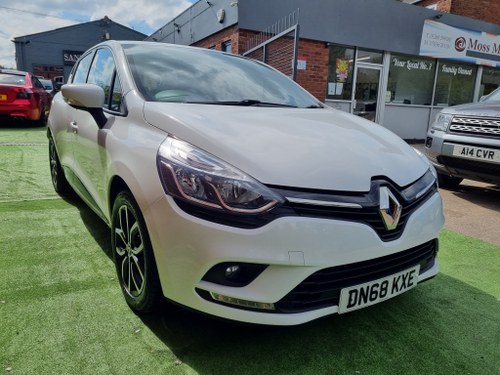 2018 RENAULT CLIO 0.9 PLAY TCE 5DR WHITE SOLD