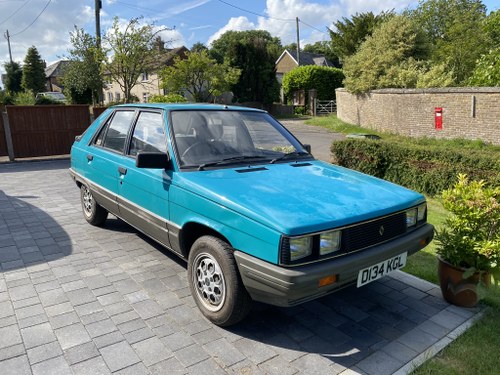 1986 Renault 11 automatic LOW MILEAGE SOLD