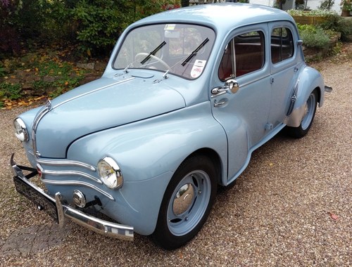 1954 RENAULT 4CV 750 RHD For Sale