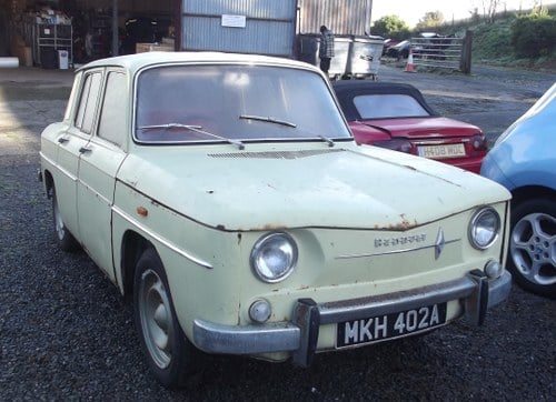 1963 Renault R8, original UK RHD solid project SOLD