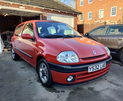 2001 Renault Clio Mk2 Phase 1 RSi 1.6 16v À venda