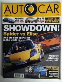 Picture of Renault Sport Spider Magazine Articles