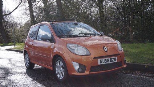 2008 RENAULT TWINGO 1.2 TCE GT 3dr 100BHP + PANROOF + ORANGE SOLD