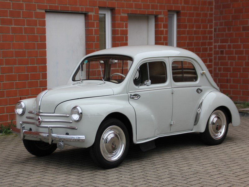 Renault 4CV Cremeschnittchen mit TÜV und H