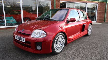 Renault Clio V6 in Mars Red and Low Mileage