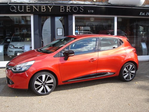 2013 Renault clio Dynamique s Medianav energy tce 5 door