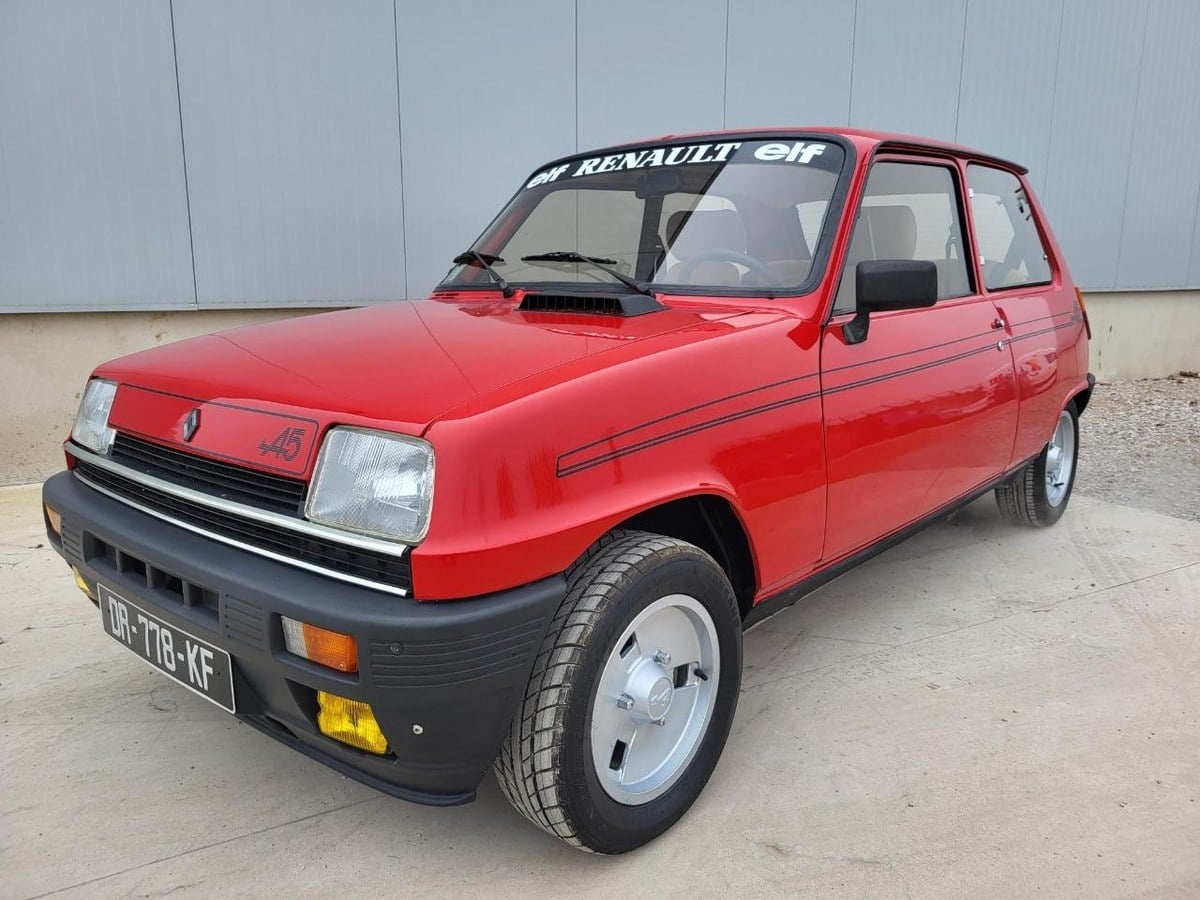 R5 Reneault 1980 Renault R5 Alpine Red Manual, 5 speed Left Hand Drive in Wittes ...