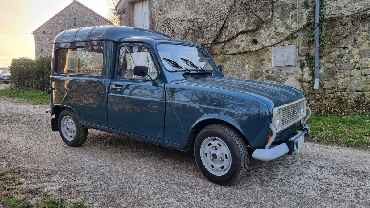 1984 Renault 4L Gr n Handschaltgetriebe 4 G nge Linkslenker In Nemours 1984 Renault 4L Gr n Handschaltgetriebe 4 G nge Linkslenker In Nemours