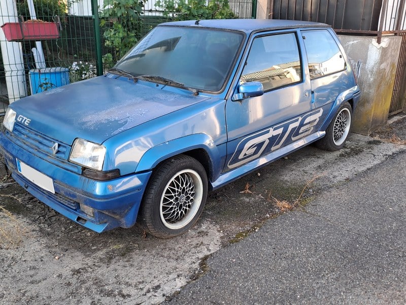 RENAULT SUPER 5 GTX 5 PORTES 1988 ALEZAN RENAULT SUPER 5 GTX 5 PORTES 1988 ALEZAN
