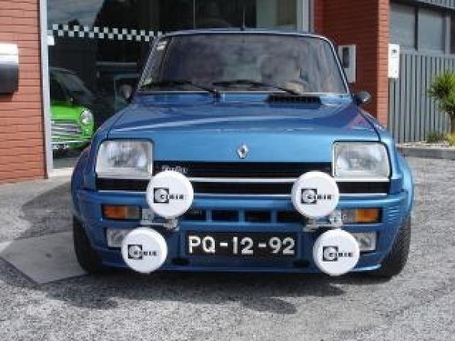 1982 RENAULT 5 (R5) Alpine Turbo En Venta