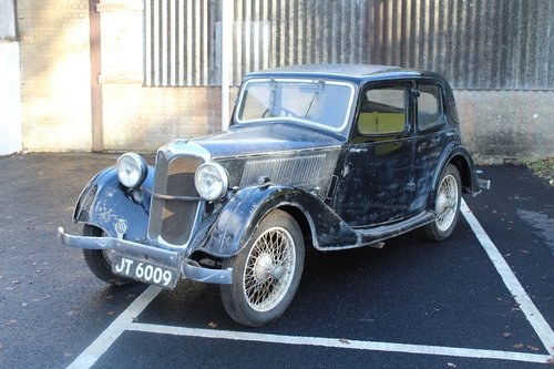 Riley 9HP Merlin 1936 - To be auctioned 25-01-19 For Sale by Auction