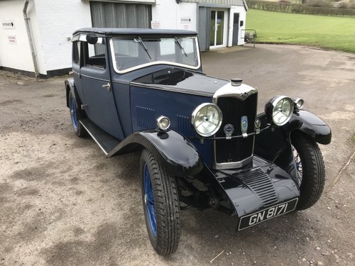 1931 Riley Alpine 14/6 Fabric Saloon - Price Adjusted For Sale