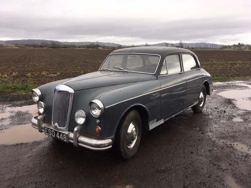 1958 Riley Two Point Six at Morris Leslie Auction 25th May In vendita all'asta