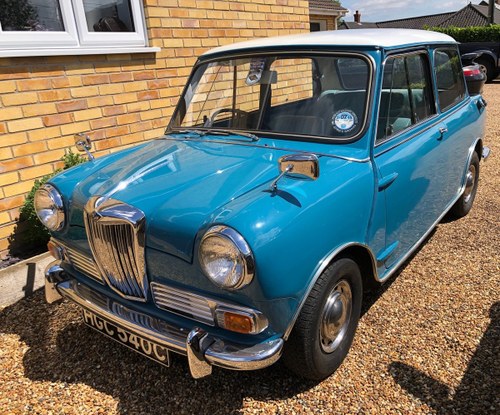 1965 Riley Elf Saloon for sale at EAMA Auction 20/7 In vendita all'asta