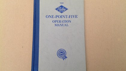 Riley One-Point-Five Handbook
