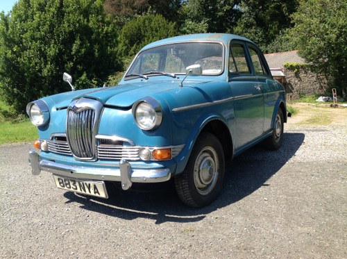 Riley 1.5 1961 Barn find stored since 1988 SOLD