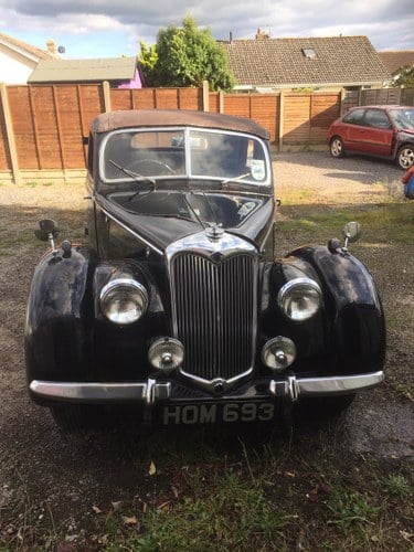 1948 Riley RMA Black with Maroon Roof SOLD