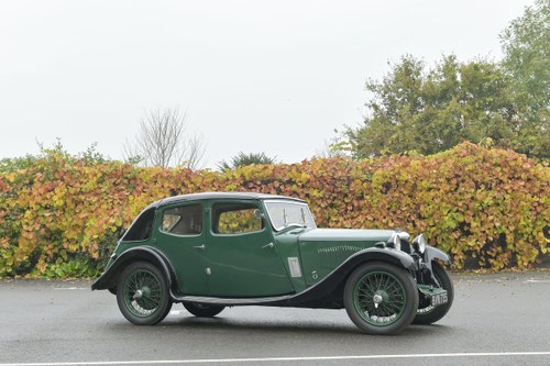 1935 RILEY 9HP KESTREL SALOON For Sale by Auction