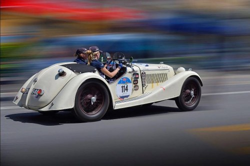 1936 RILEY 12/4 SPRITE, Mille Miglia eligible For Sale